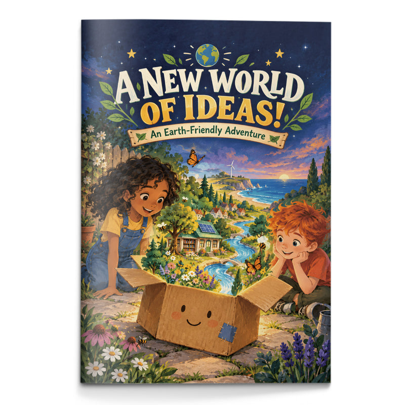 A New World of Ideas! An Earth-Friendly Adventure - front cover