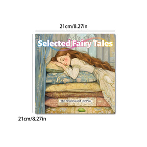 Children's Princess and the Pea fairy tale picture book for family reading