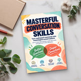 Masterful Conversation Skills - paperback on a desk