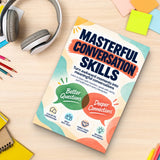 Masterful Conversation Skills - paperback with stationery