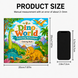 Cute Dinosaur Coloring Book, Volume 21 physical printed book product image 7, ISBN 9798904669911