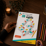 Optical Illusions and 3D Shapes Coloring Book physical printed book product image 3, ISBN 9798904669270