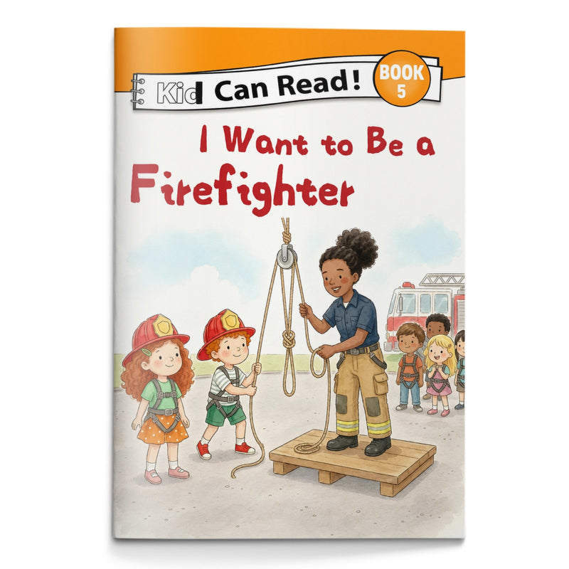 I Want to Be a Firefighter physical printed book product image 1, ISBN 9798907000209