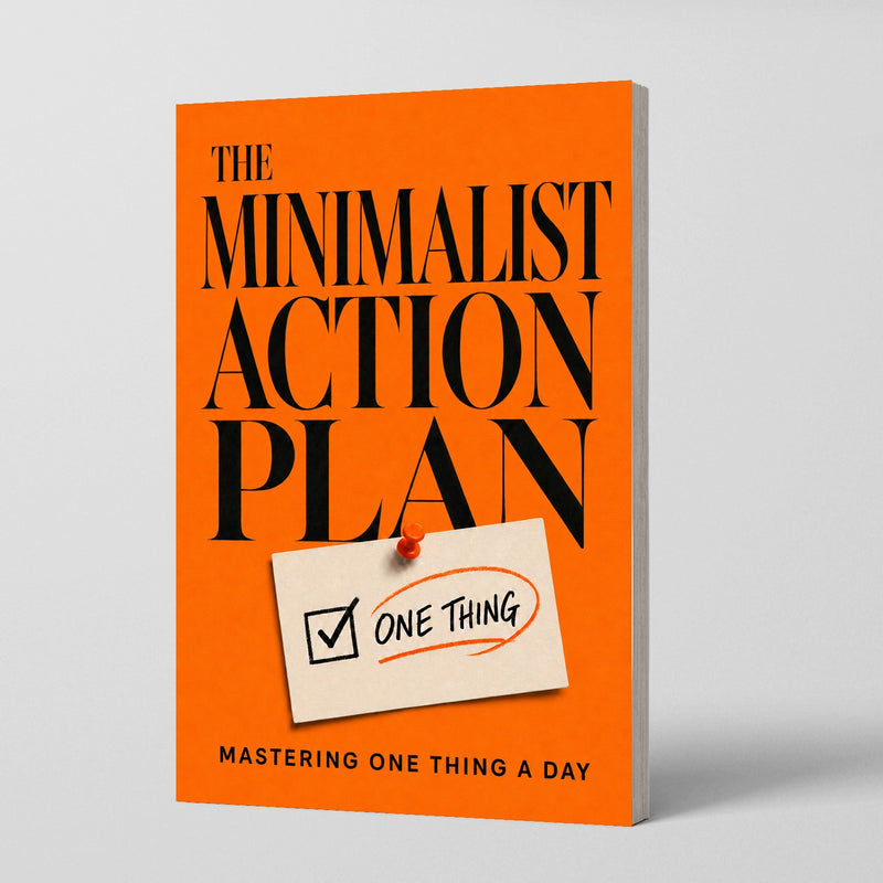 The Minimalist Action Plan: Mastering One Thing a Day physical printed book product image 1, ISBN 9798904667450