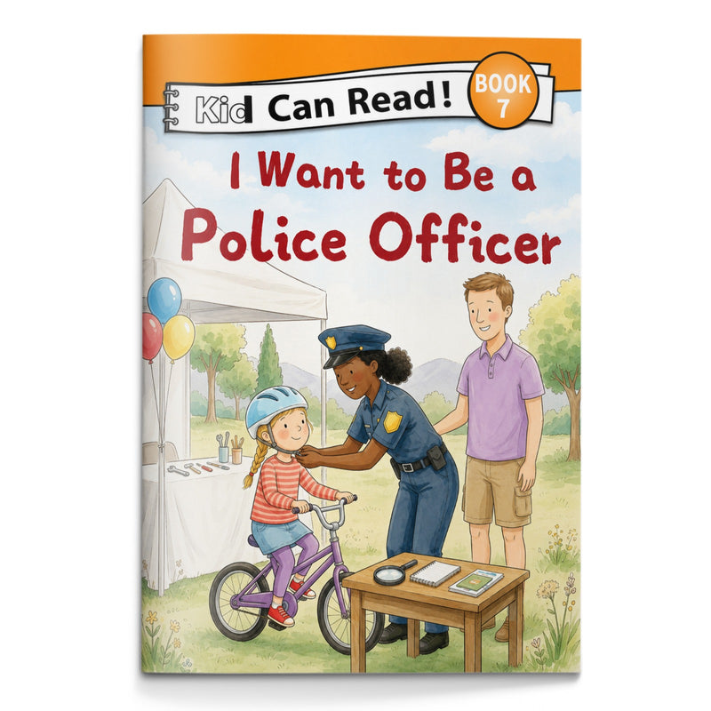 I Want to Be a Police Officer physical printed book product image 1, ISBN 9798907000223