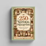 250 Natural Prescriptions - front cover design