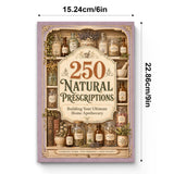 250 Natural Prescriptions - cover and dimensions