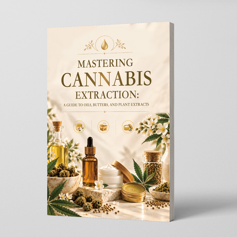 Mastering Cannabinoid Extraction: Oils, Butters & Plant Extracts - front cover