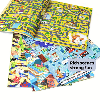 Maze Activity Book, English physical printed book product image 1, ISBN 9787557018313