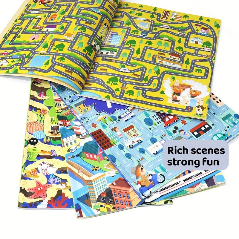 Maze Activity Book, English physical printed book product image 1, ISBN 9787557018313
