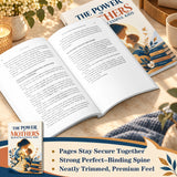 The Power of Mothers Behind Successful Kids - open book and binding detail
