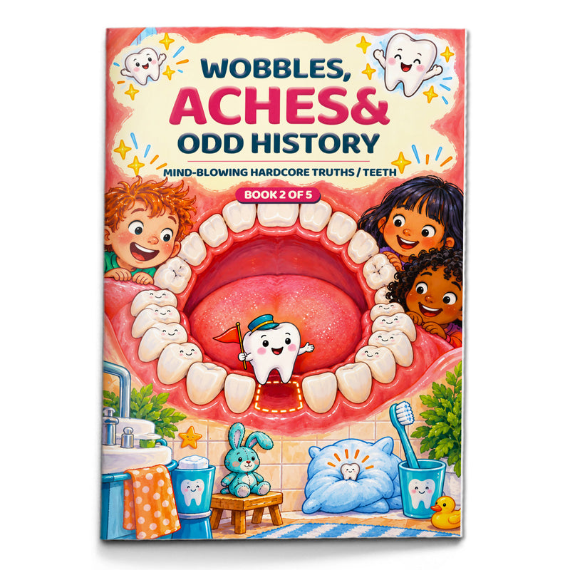 Wobbles, Aches & Odd History, Book 2 of 5 - front cover
