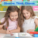 Vision Quest Adventures in Focus – 6-Book Puzzle Set: Fun and Engaging Brain Games for Kids