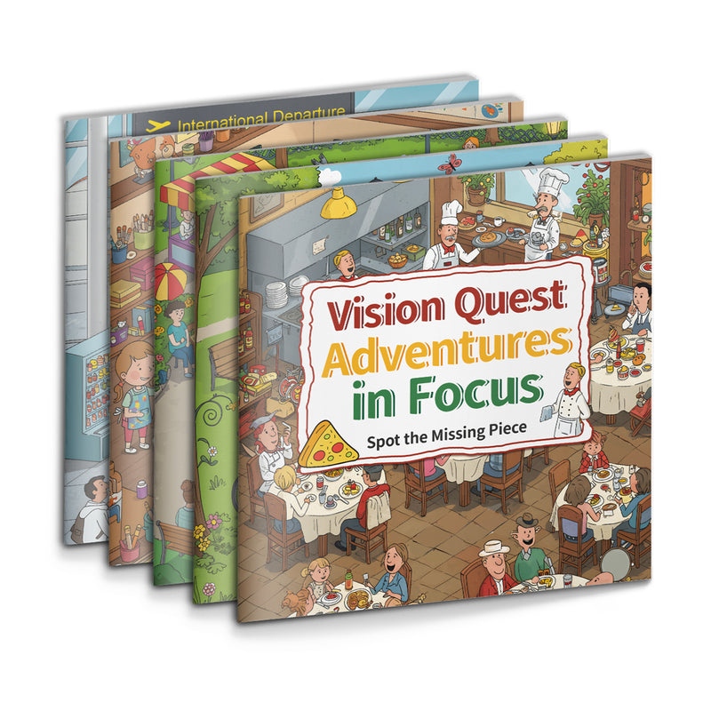 Vision Quest in Focus 5 Book Puzzle Set cover