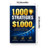 1,000 Strategies for Making $1,000 - cover and dimensions