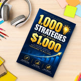 1,000 Strategies for Making $1,000 - paperback with stationery