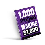 1,000 Strategies for Making $1,000 - angled paperback cover