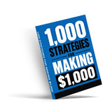 1,000 Strategies for Making $1,000 - angled paperback cover