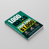 1,000 Ideas for Your First $1,000 - paperback laid flat