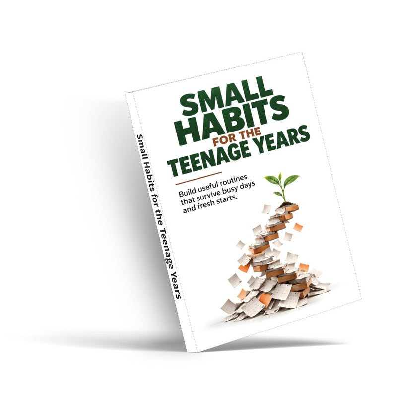 Small Habits for the Teenage Years - front cover