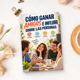Cómo ganar amigos e influir sobre las personas - paperback beside writing materials