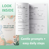 100 Days of Inner Care - sample writing pages