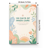 100 Days of Inner Care - cover and product dimensions