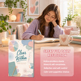 Clear Within - journal displayed on a desk
