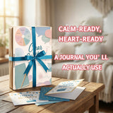 Clear Within - journal shown in a gift presentation