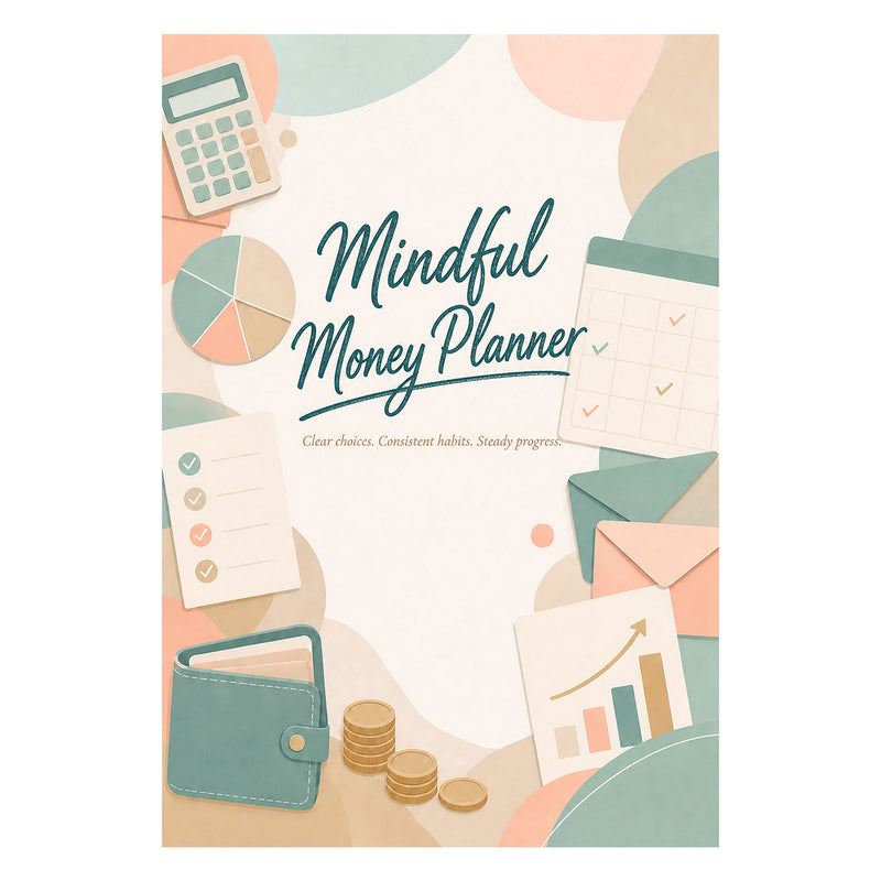 Mindful Money Planner - front cover
