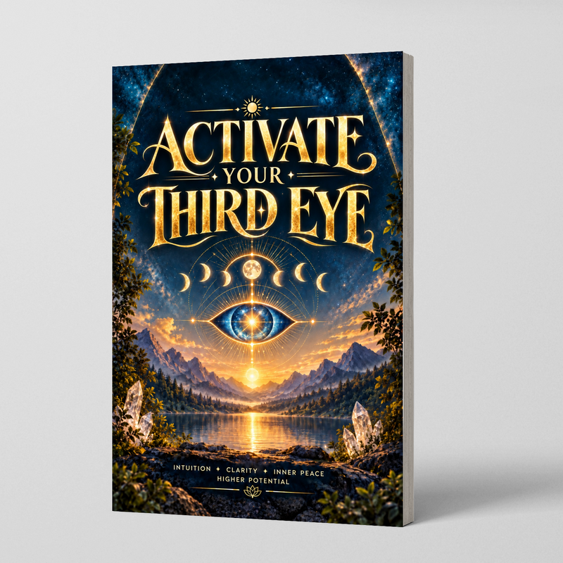 Activate Your Third Eye: Unlock Hidden Consciousness, Enhance Intuition & Achieve Profound Mental Clarity Through Ancient Wisdom & Modern Practices - front cover