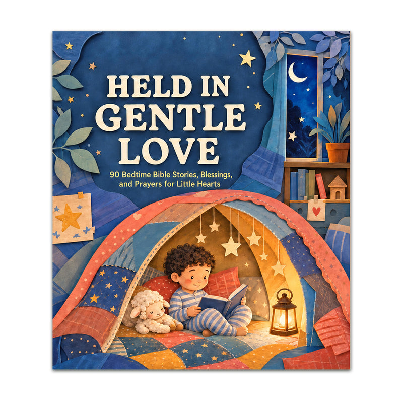 Held in Gentle Love - illustrated front cover