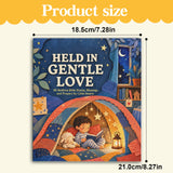 Held in Gentle Love - cover and product dimensions