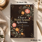 A Year of Weekly Scripture Reflections - cover and product dimensions