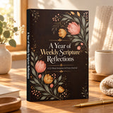 A Year of Weekly Scripture Reflections - paperback cover and spine