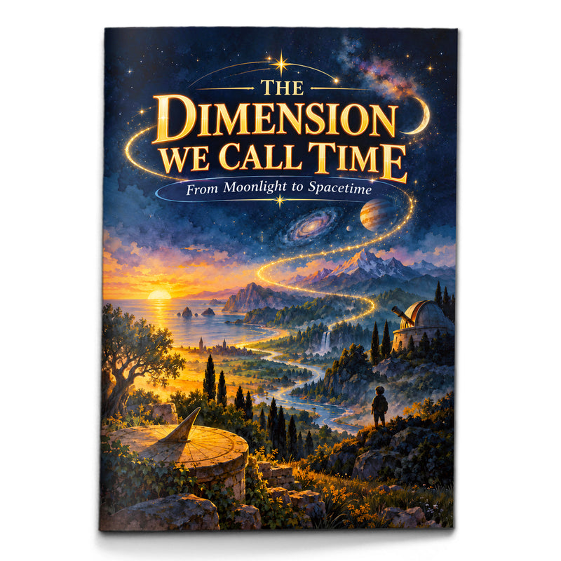 The Dimension We Call Time: From Moonlight to Spacetime - front cover
