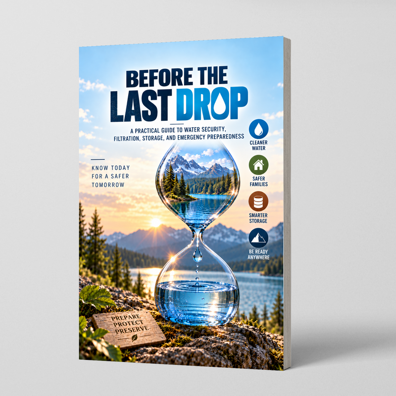 Before the Last Drop: The Ultimate Water Survival & Preparedness Guide for Preppers and Survivalists - front cover