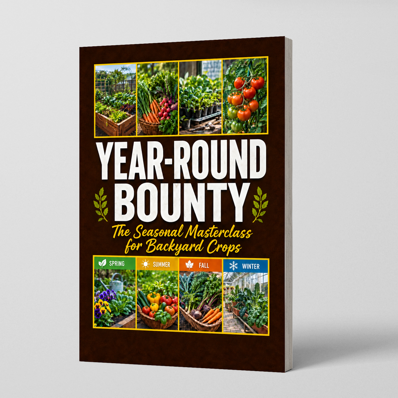 Year-Round Bounty: Seasonal Backyard Crops - front cover
