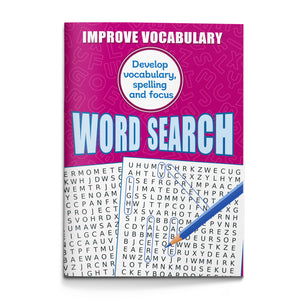 WORD SEARCH: Improve Vocabulary, Spelling, and Focus – Fun Word Puzzles for Kids
