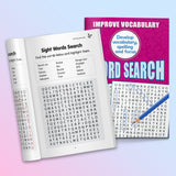 WORD SEARCH: Improve Vocabulary, Spelling, and Focus – Fun Word Puzzles for Kids