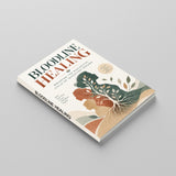 English paperback with layered figures and botanical cover artwork, paperback displayed flat, cover design 2