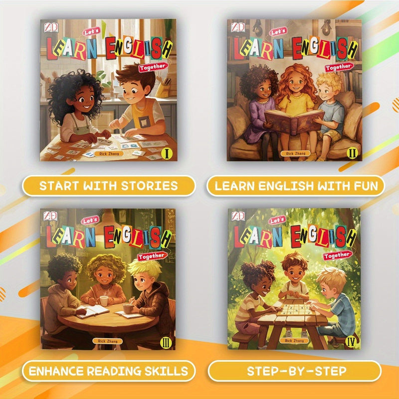 Let's Learn English Together, English, 22 Pages physical printed book product image 1, ISBN 9798895059609