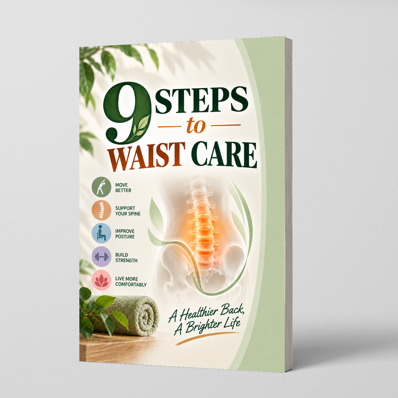 9 Steps to Waist Care: An Office Worker's Guide - front cover