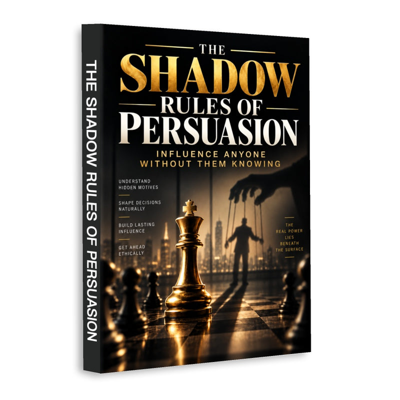 The Shadow Rules of Persuasion - front cover
