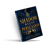 The Shadow Rules of Persuasion - angled paperback cover