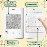 2026 Assorted Puzzles Challenge Book - product image 2
