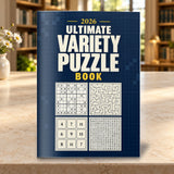 2026 Ultimate Variety Puzzle Book - front cover