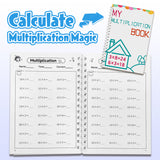 Children practicing multiplication facts