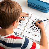 Math Squares Puzzle Bundle: Critical Thinking Grids product image 9 showing printed book details for screen-free reading and learning