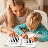 Math Squares Puzzle Bundle: Critical Thinking Grids product image 10 showing printed book details for screen-free reading and learning